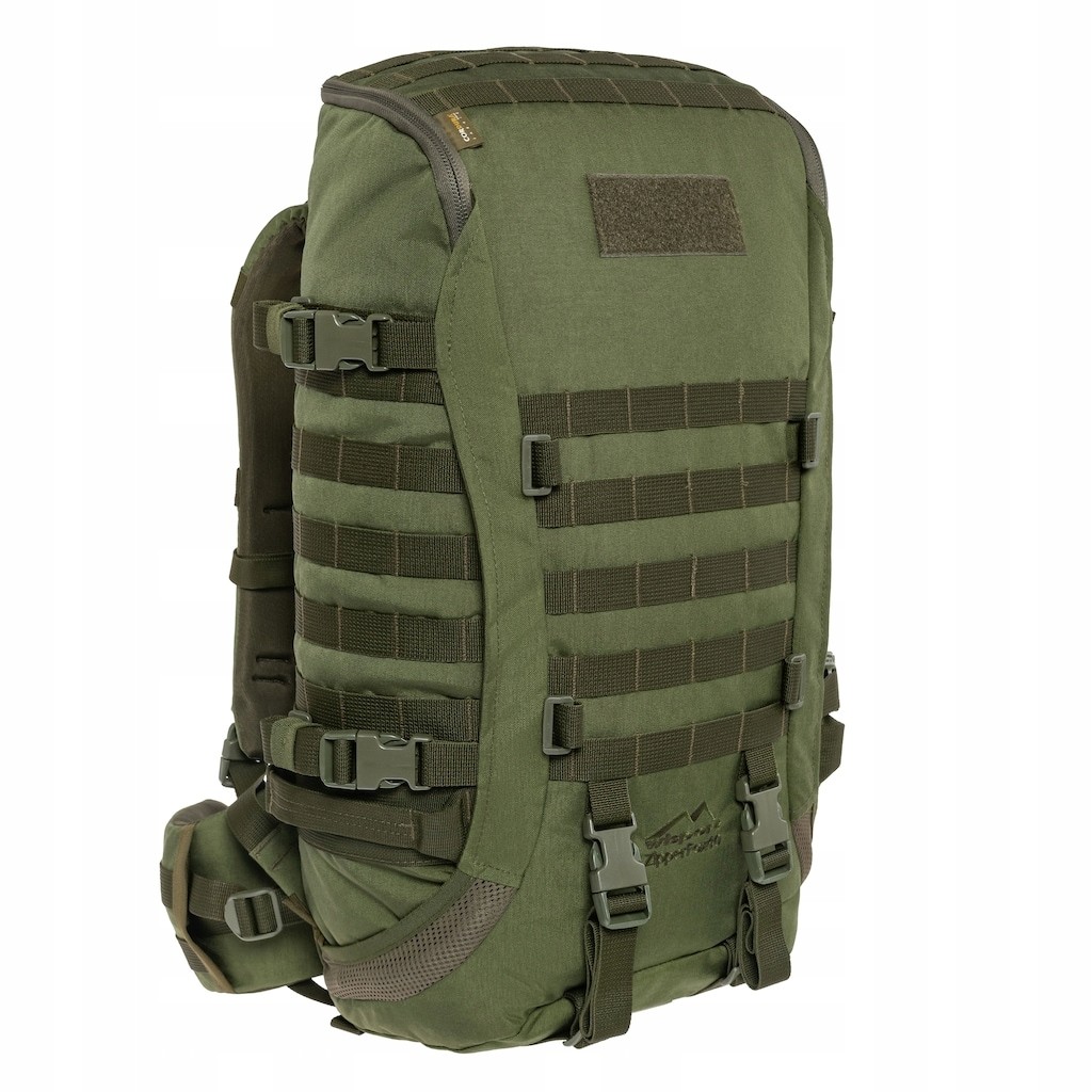 Olivovo zelený turistický batoh Wisport Zipper Fox 40 l